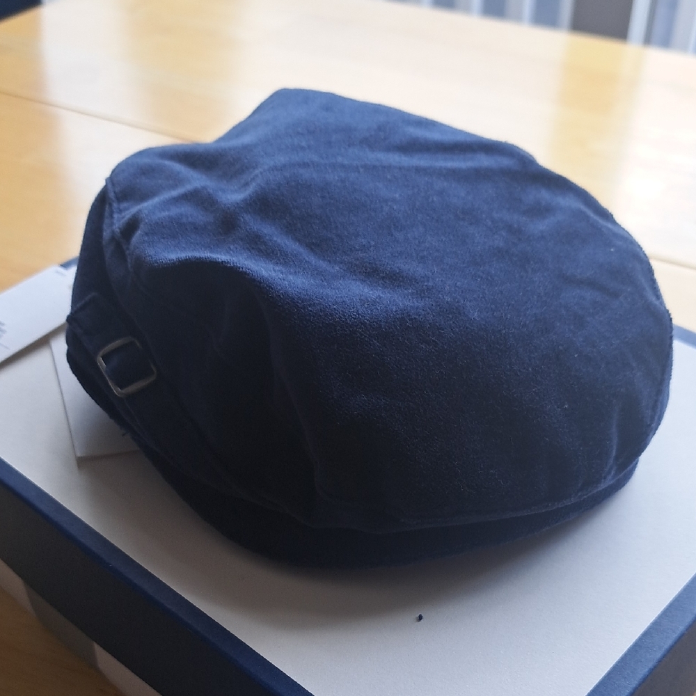 Janie and Jack Navy Kids' Flat Cap